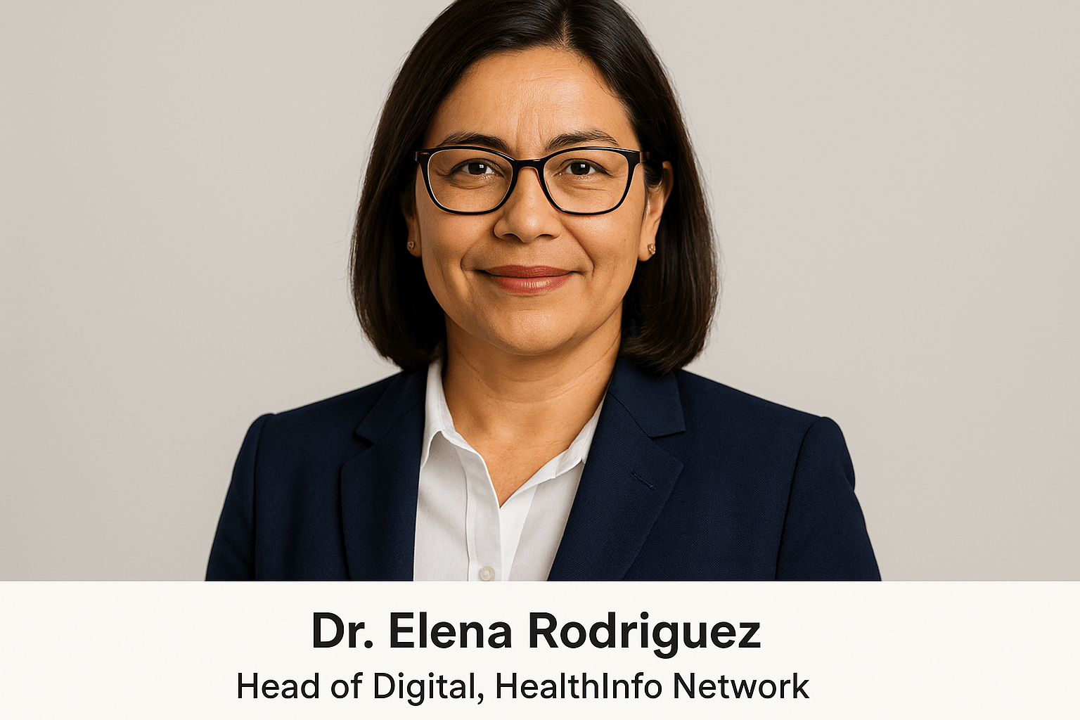 Dr. Elena Rodriguez